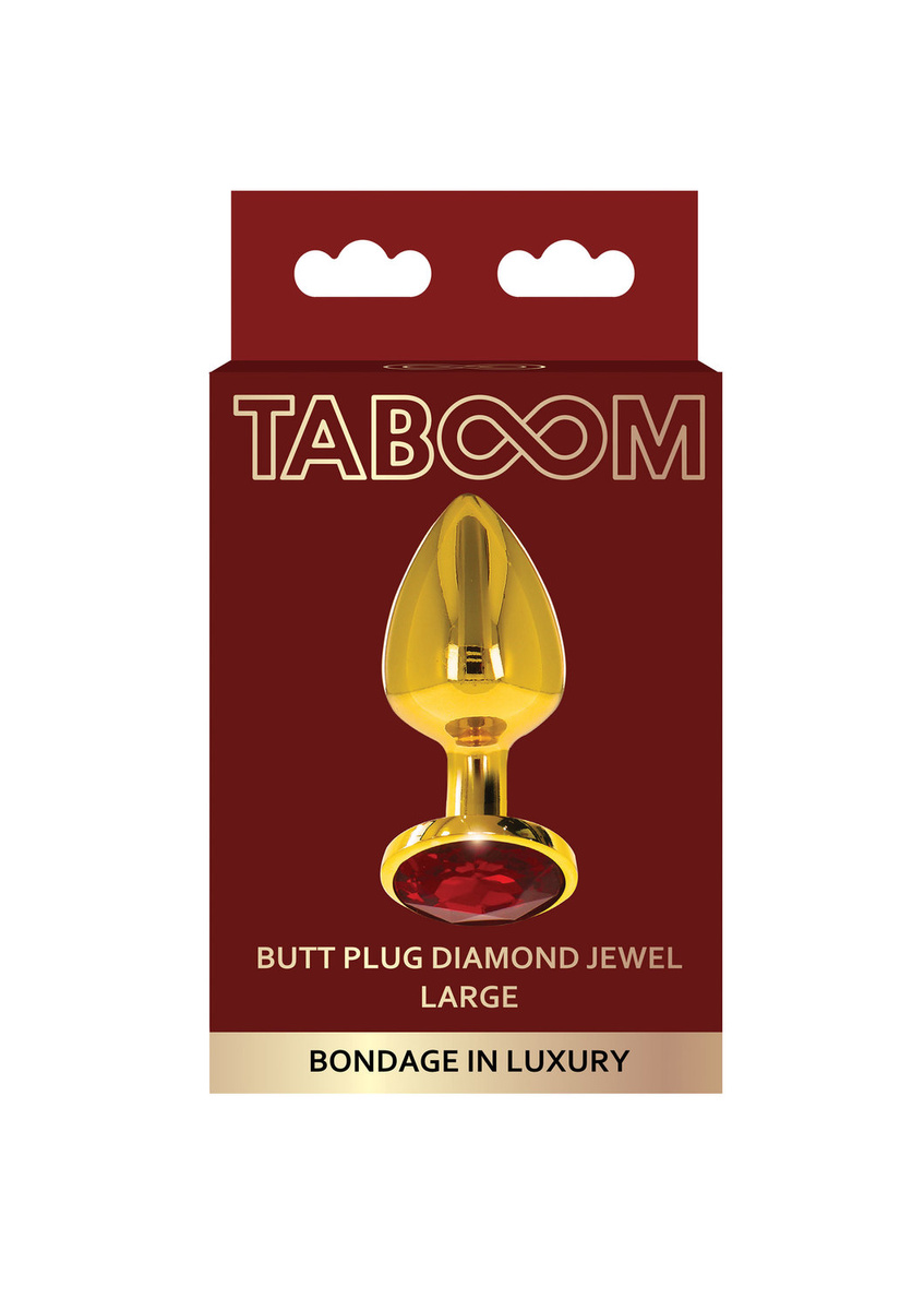 Korek Analny Butt Plug With Diamond Jewel Taboom