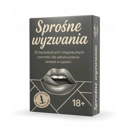 Gra erotyczna Sprośne Wyzwania (edycja druga) Grammi