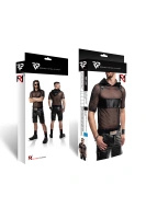 T-shirt Z Kapturem Z Siateczki Ze Wstawkami Wetlook Ivo Czarny Regnes