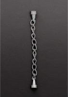 Steel Mini – magnetyczny zacisk z łańcuszkiem – stalowy, 1 sztuka