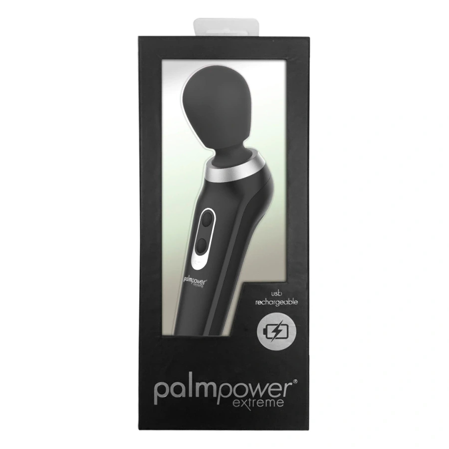 PalmPower Extreme czarny masażer wand ładowalny