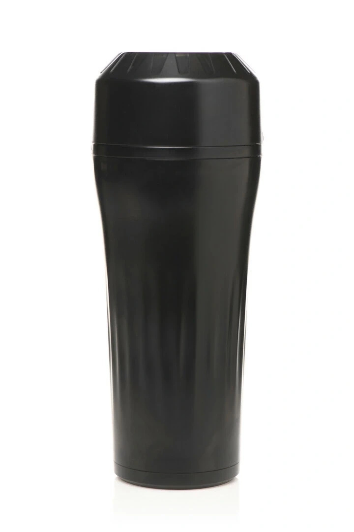 XR Brands Predator Xr masturbator z regulacją ciśnienia, czarny