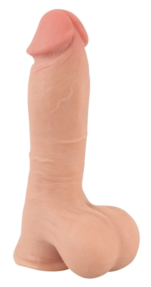 Nature Skin Model M elastyczne dildo z ruchomą powłoką 19,9 cm