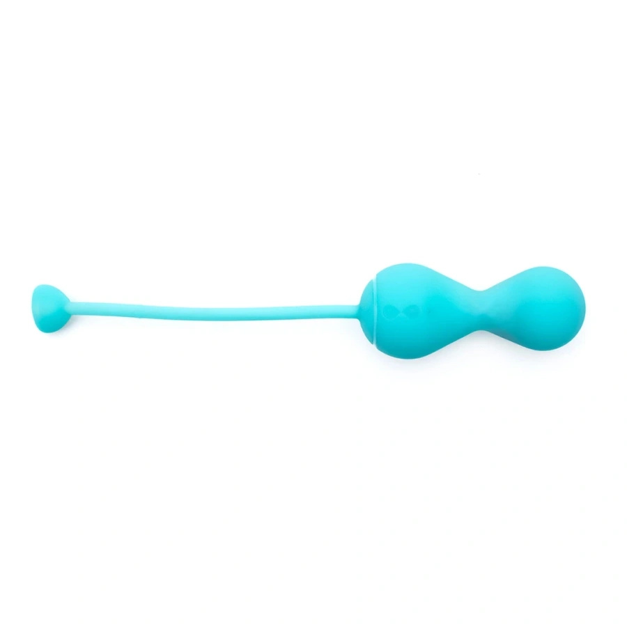 OhMiBod Lovelife Krush kulka gejszy wibrująca, sterowana aplikacją, turkusowa