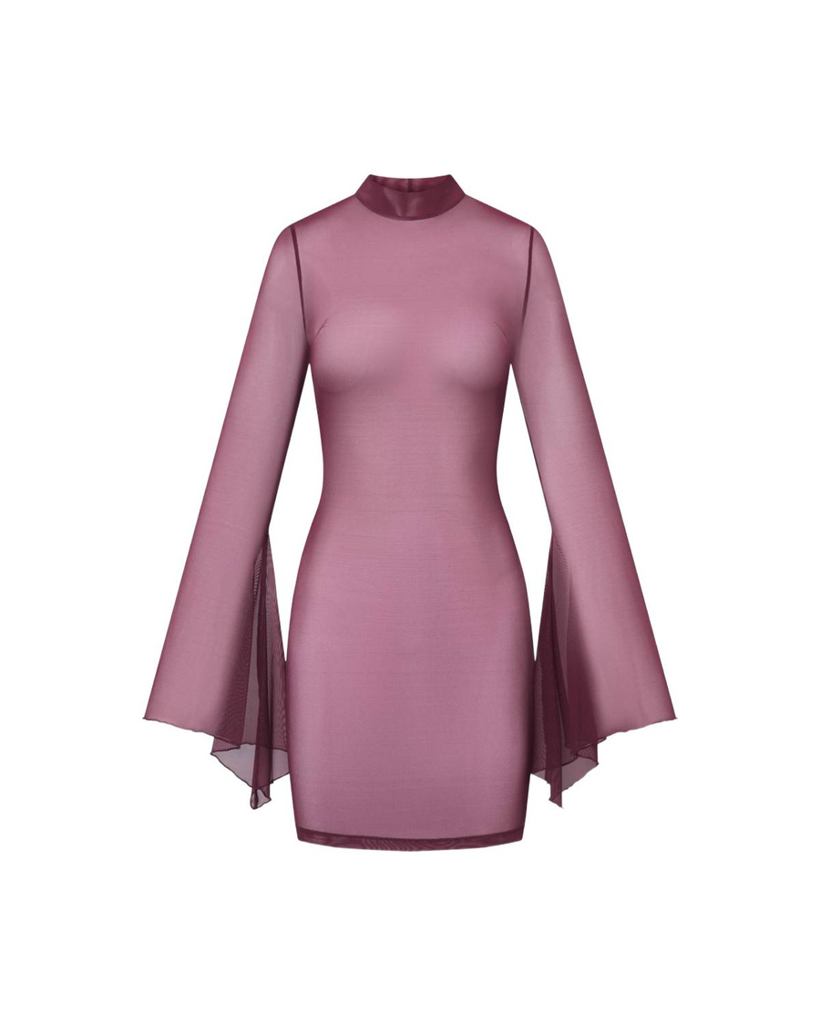Mara Burgundy Sukienka Promees