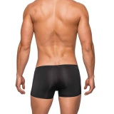Male Power Seamless Sleek szorty męskie z niskim stanem, czarne, rozmiar S