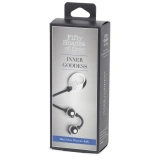 Fifty Shades of Grey Inner Goddess Mini – kulki gejszy, czarno-srebrne, 85 g