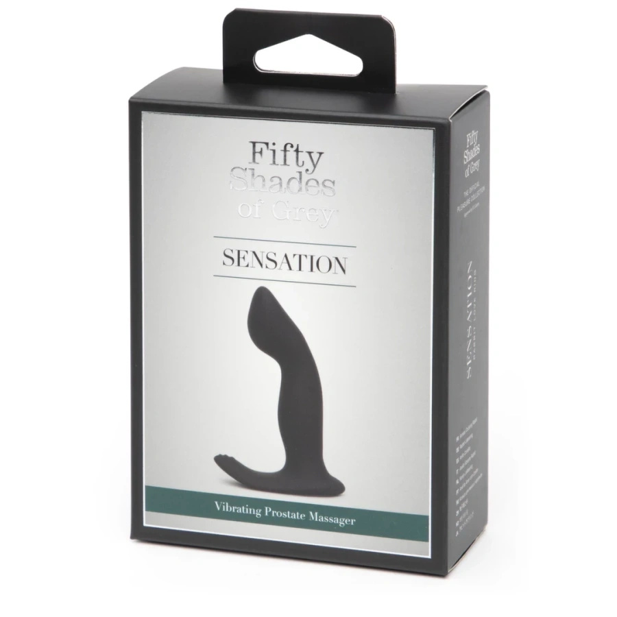 Fifty Shades of Grey Sensation P-Spot masażer prostaty czarny, silikonowy, USB