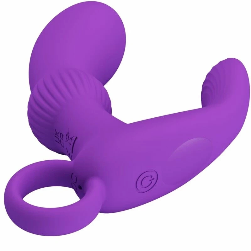 Pretty Love Cayla masażer prostaty lila, 12 trybów, pilot, USB