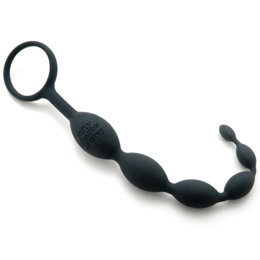 Fifty Shades of Grey Pleasure Intensified silikonowe kulki analne 25,4 cm