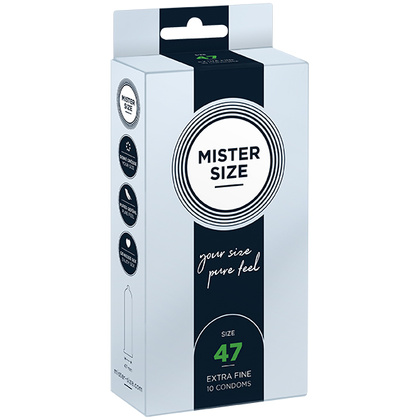 Condoms 10 Pieces Mister.Size