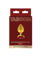 Korek Analny Butt Plug With Diamond Jewel Taboom