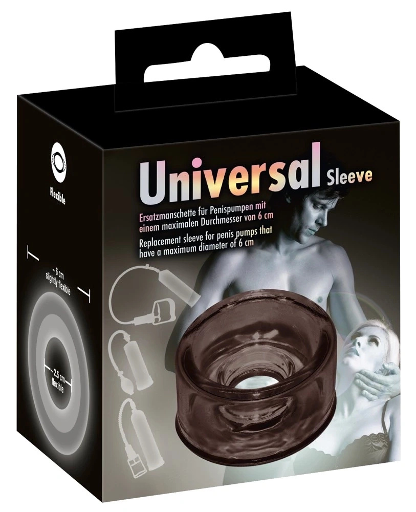 You2Toys silikonowy mankiet uniwersalny do pompki, elastyczny 6,8 cm