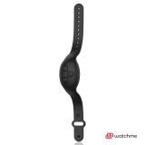 ANBIGUO Vernet – wibrator z pilotem WATCHME w formie zegarka, czarny