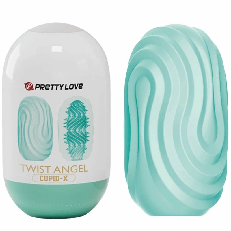 Pretty Love Twist Angel Cupid – elastyczna kapsuła masturbacyjna, żółta