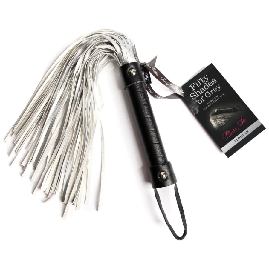 Fifty Shades of Grey Please Sir pejcz czarno-srebrny 38,1 cm