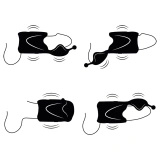 Jamyjob masturbator wibracyjny, silikon, 9 trybów, USB, wodoodporny