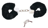 Bad Kitty kajdanki z pluszową osłoną czarne 28 cm