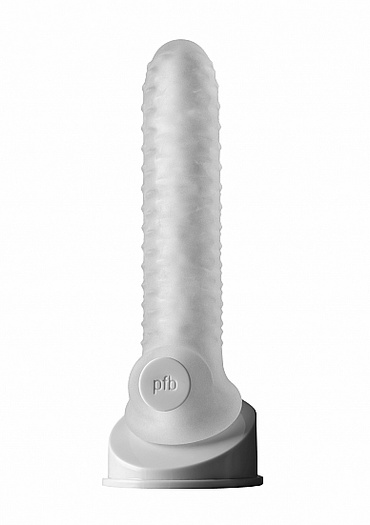 Przedłużka Na Penisa Pf Fat Boy Checker Box Sheath Clear Perfect Fit 7,5"