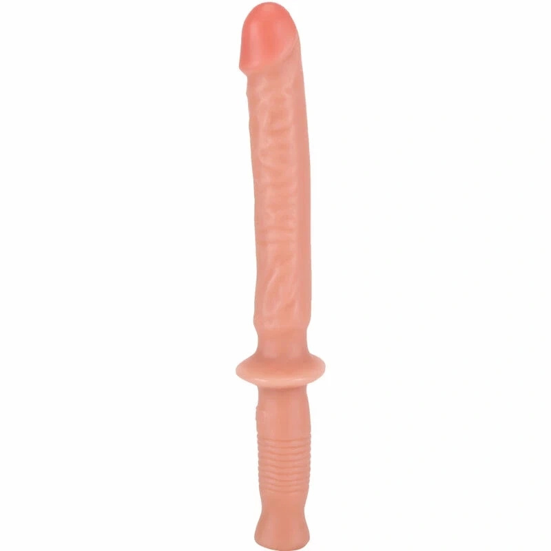 GET REAL Manhandler 38 cm – realistyczne dildo z uchwytem, cieliste