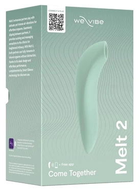 We-Vibe Melt 2 stymulator powietrzny, szałwiowy zielony, 13,8 cm