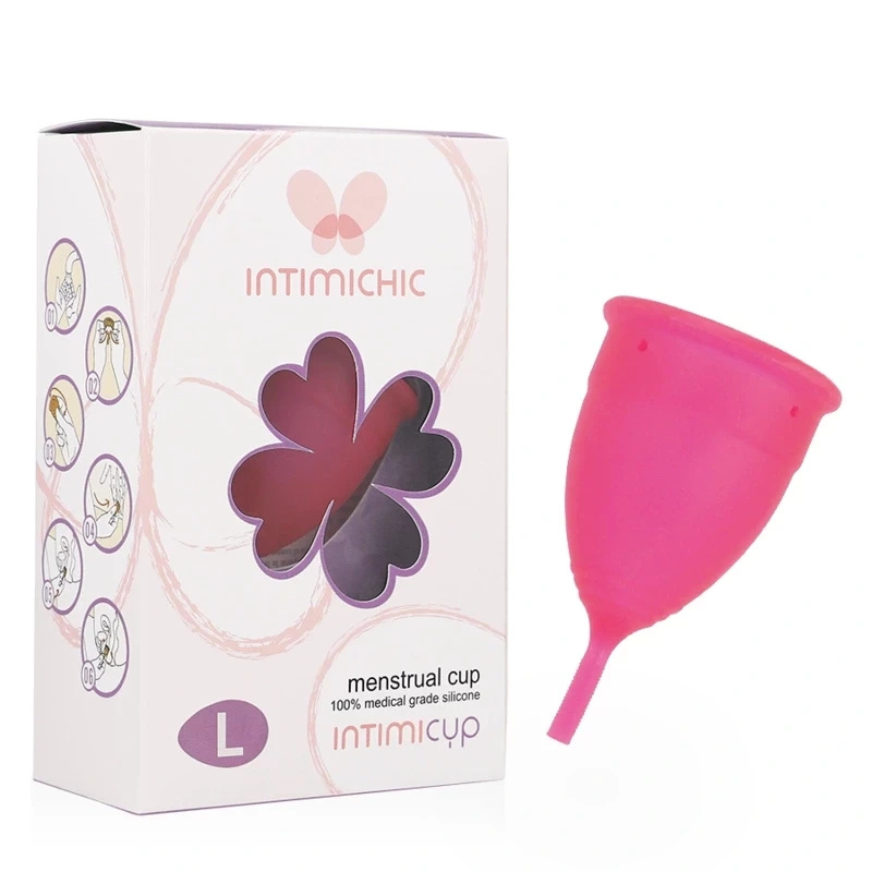 Intimichic kubeczek menstruacyjny z silikonu medycznego, rozmiar L