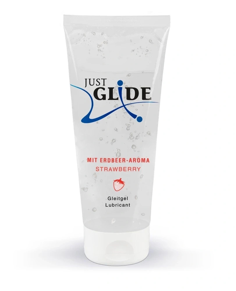 Just Glide Strawberry żel nawilżający na bazie wody 200 ml
