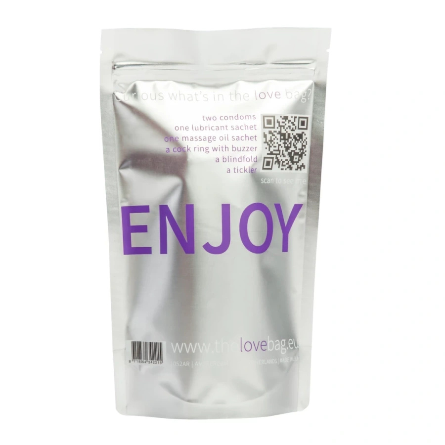 The Love Bag zestaw intymny z akcesoriami, dyskretne opakowanie
