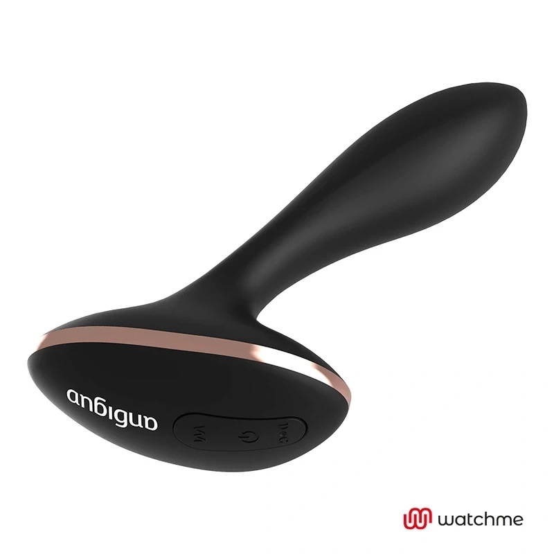 ANBIGUO Vernet – wibrator z pilotem WATCHME w formie zegarka, czarny