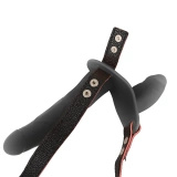 You2Toys RC Vibrating Double Strap-On silikonowy, podwójny, z pilotem