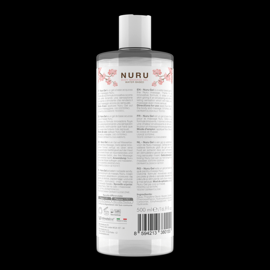 Żel Do Japońskiego Masażu Ciałem Nuru Gel 500Ml IntimateLine