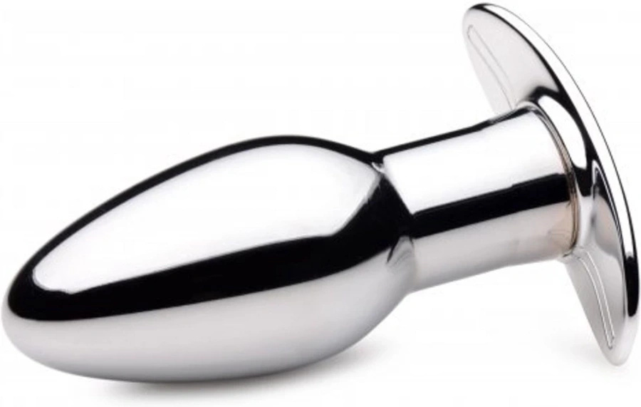 XR Brands Plug-Inz Mini metalowy korek z pilotem akumulatorowy