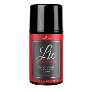 Sensuva Lic-o-licious krem smakowy do seksu oralnego, arbuz, 50 ml