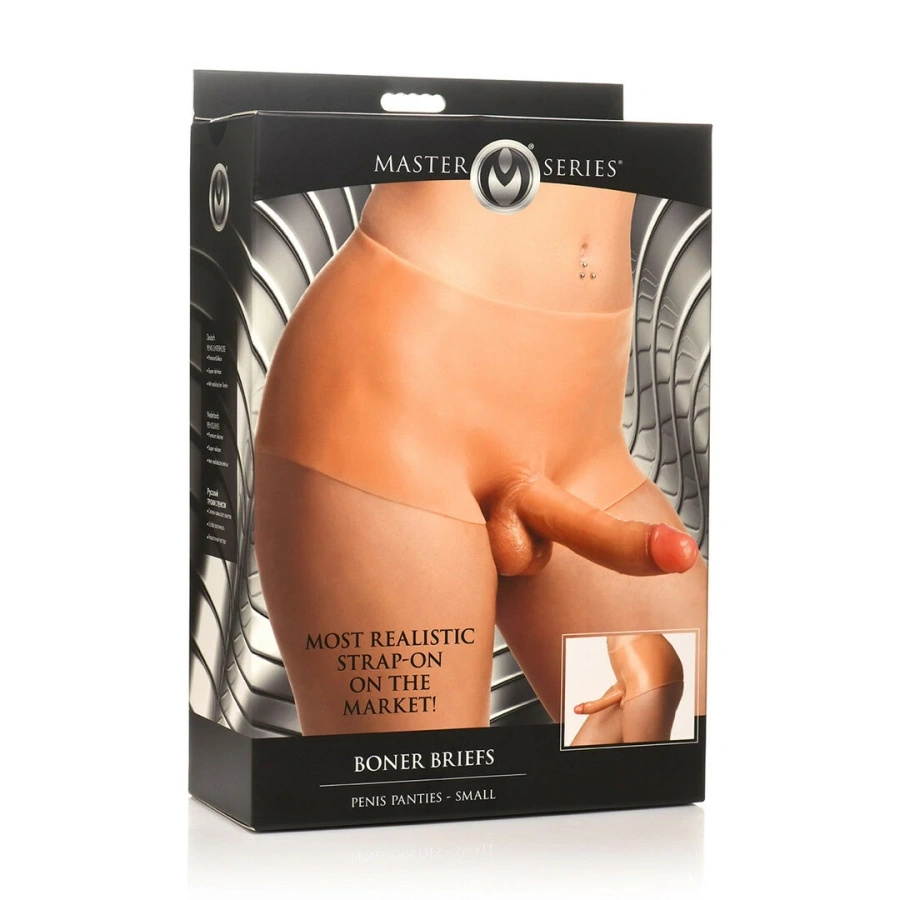 XR Brands Pantser Shorts szorty z silikonowym elementem anatomicznym XL
