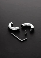 Steel magnetyczny pierścień dwuczęściowy 1,5 cm, stal nierdzewna