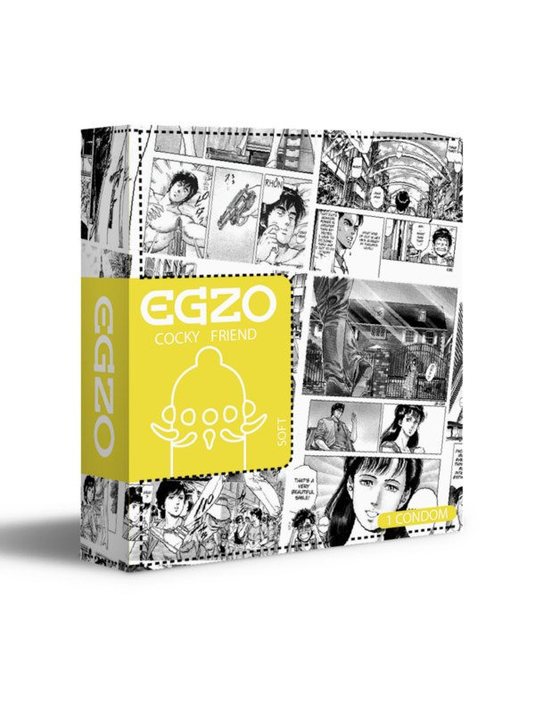 EGZO - Bee's Kness - prezerwatywa z wypustkami