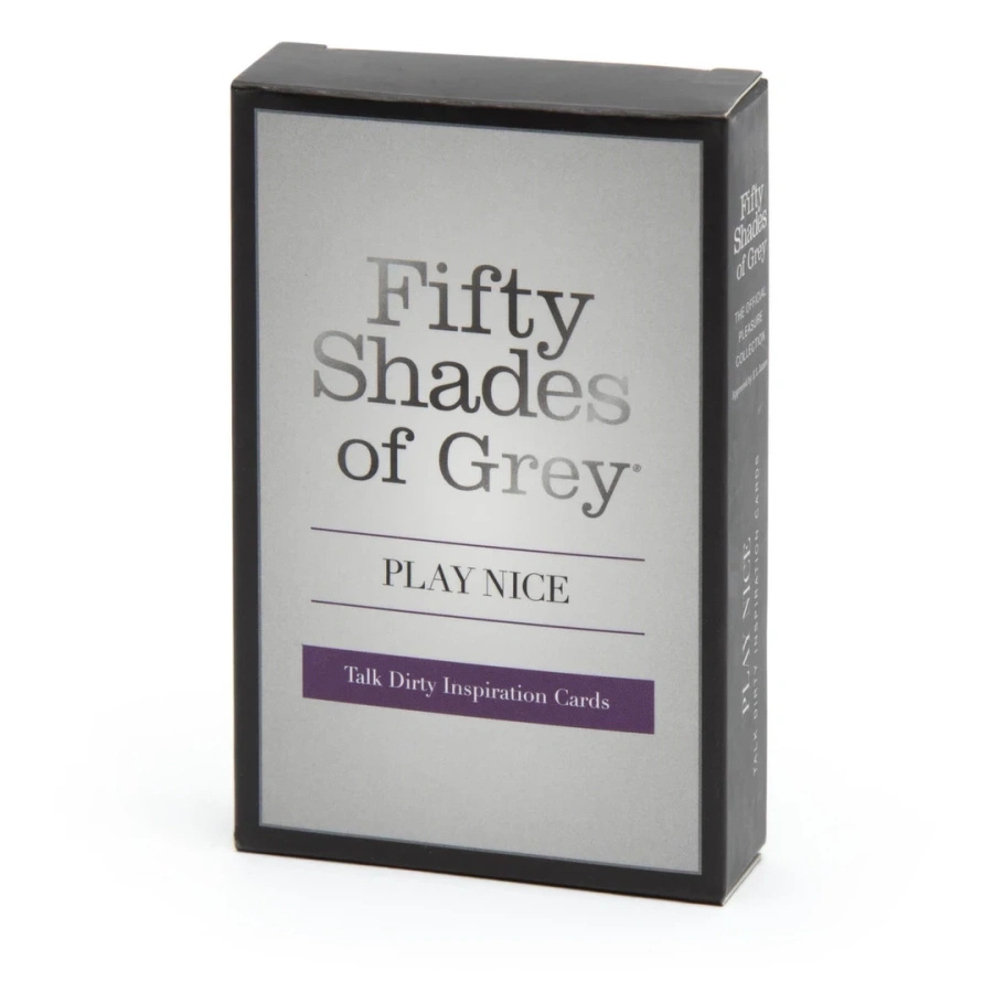 Fifty Shades of Grey gra karciana 52 karty z cytatami i instrukcjami