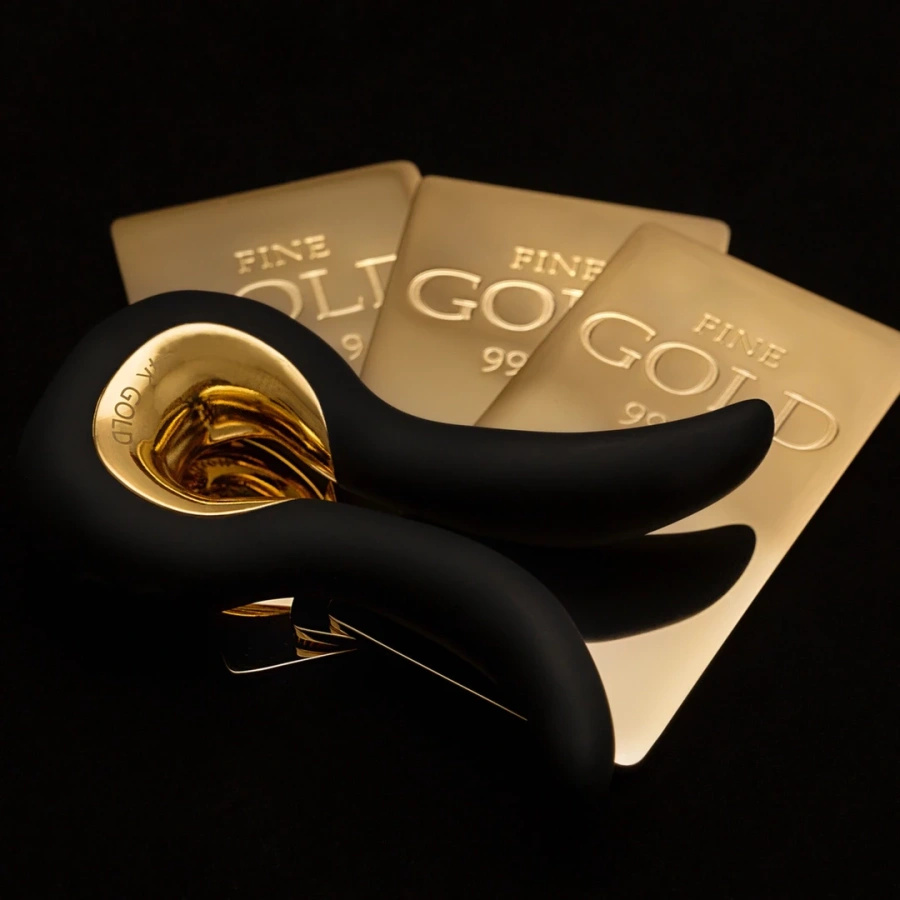 Fun Toys Gvibe Mini Gold wibrator z 2 silnikami 10,5 cm