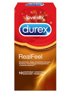 Prezerwatywy nielateksowe Real Feel 10 szt. Durex