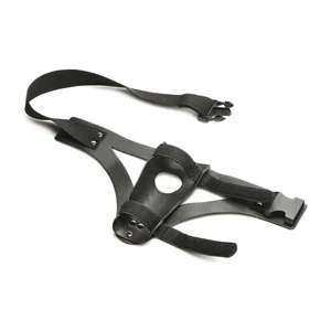 XR Brands Thunder Strap Wand – uprząż na udo z regulacją, czarna