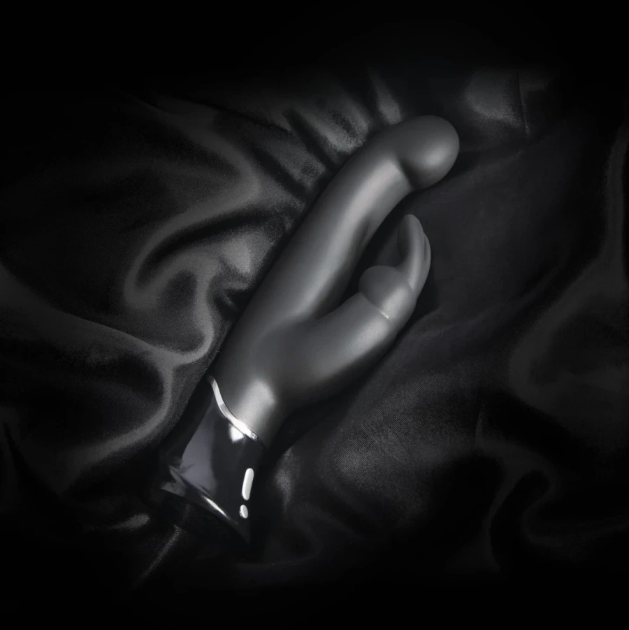 Fifty Shades of Grey Greedy Girl – wibrator króliczek silikonowy, 24,1 cm