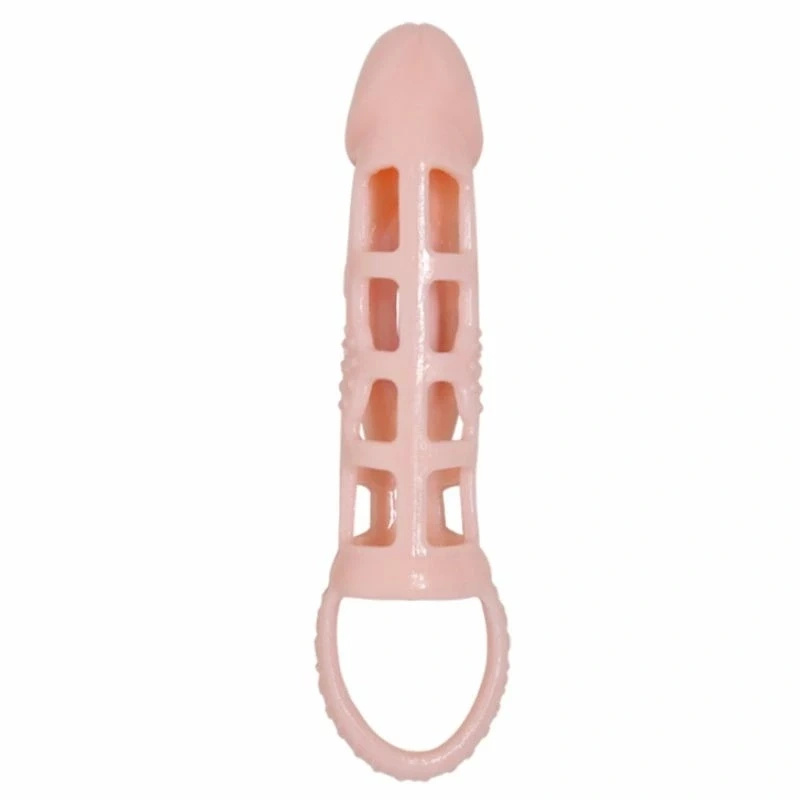 Baile przedłużka z wibracjami i paskiem, TPR, 13,5 cm