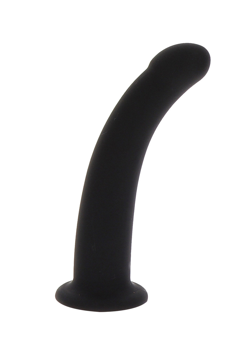 Silikonowe Dildo Strap-On Dong Black Taboom