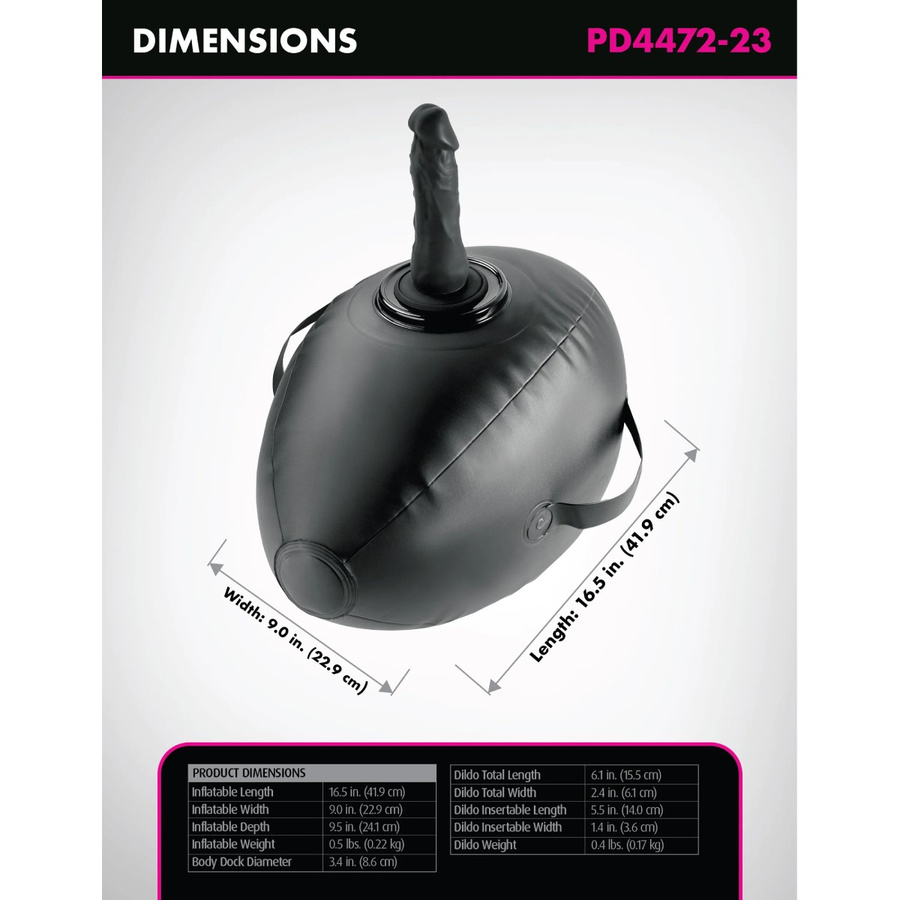 Piłka erotyczna Body Dock Inflatable Love Ball Fetish Fantasy Series