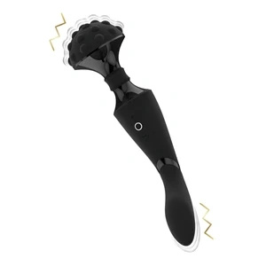 VIVE Shiatsu masażer intymny z 2 silnikami, 10 trybów, wodoodporny