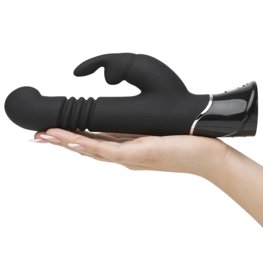 Fifty Shades of Grey Greedy Girl Rabbit G-Spot pulsacyjny wibrator, czarny