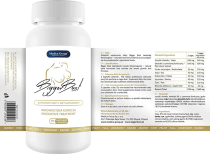Biggerbust - Kapsułki Medica-Group
