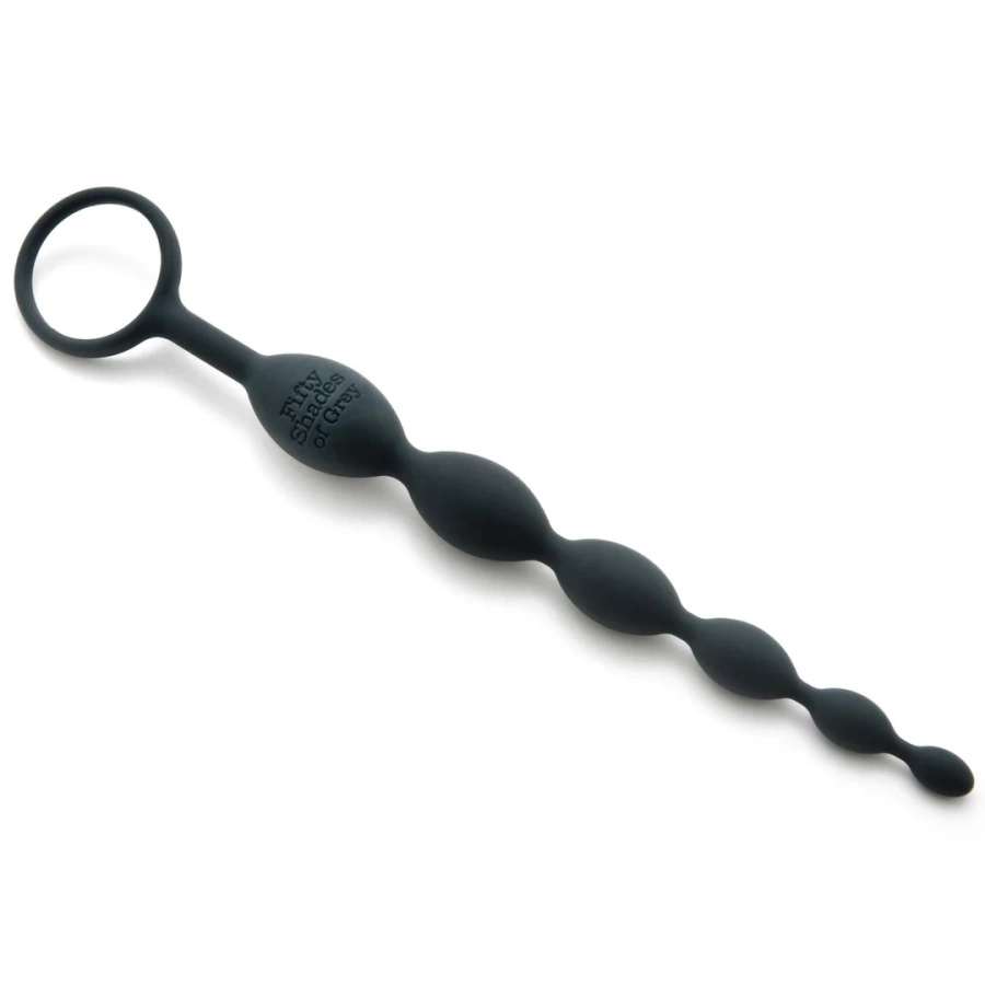 Fifty Shades of Grey Pleasure Intensified silikonowe kulki analne 25,4 cm