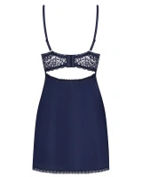 Drimera babydoll i stringi niebieskie Obsessive