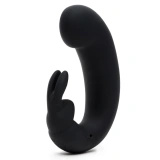 Fifty Shades of Grey Sensation G-Spot Rabbit – wibrator króliczek silikonowy, USB, czarny